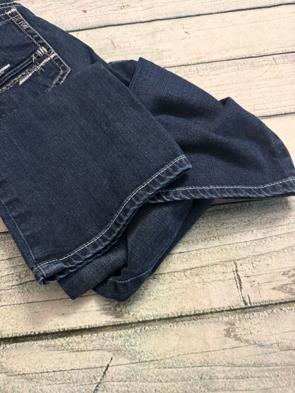 Ariat men’s relaxed boot cut denim blue jeans. 33 - Picture 12 of 12